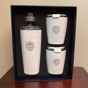 Peter Millar Luxury Cocktail Shaker and Tumblers Set